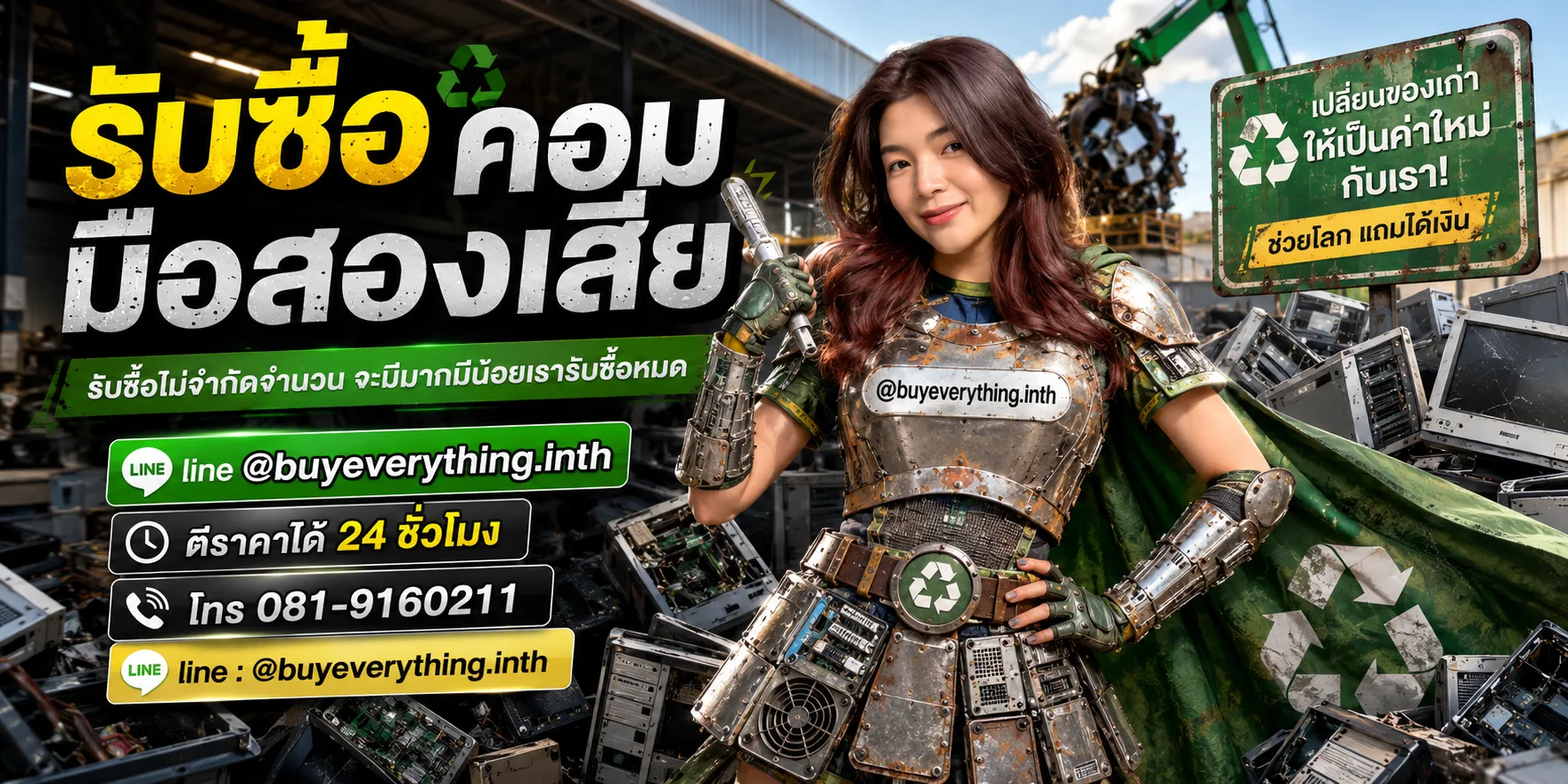 รับซื้อซากคอมพิวเตอร์ รับซื้อไม่จำกัดจำนวน มีมากมีน้อยรับซื้อหมด