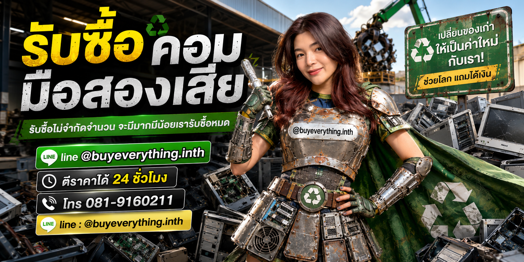 รับซื้อซากคอมพิวเตอร์ รับซื้อไม่จำกัดจำนวน มีมากมีน้อยรับซื้อหมด