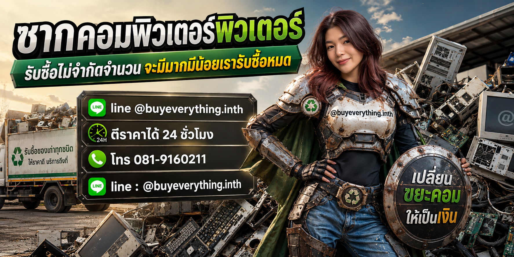 รับซื้อซากคอมพิวเตอร์ รับซื้อไม่จำกัดจำนวน มีมากมีน้อยรับซื้อหมด