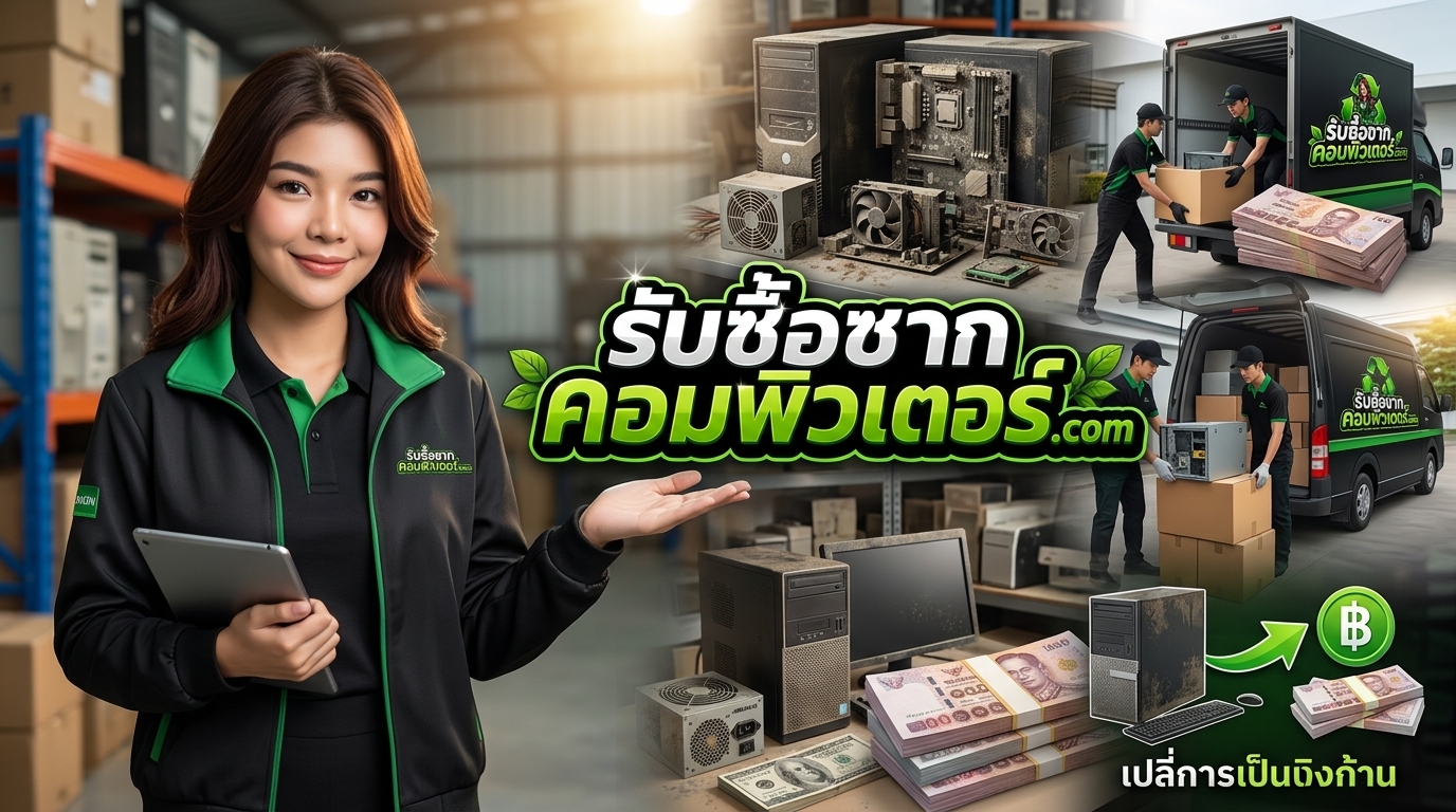 ขาย Pc เก่า วางทิ้งไว้จนฝุ่นเกาะ เปลี่ยนเป็นเงินก้อนง่ายๆ มีบริการรับถึงบ้าน